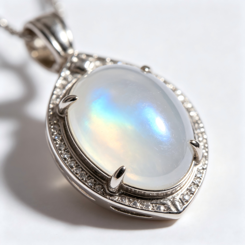Moonstone S925 Silver Ring 4