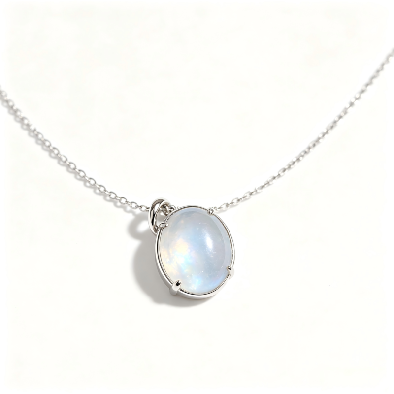 Moonstone S925 Silver Ring 4