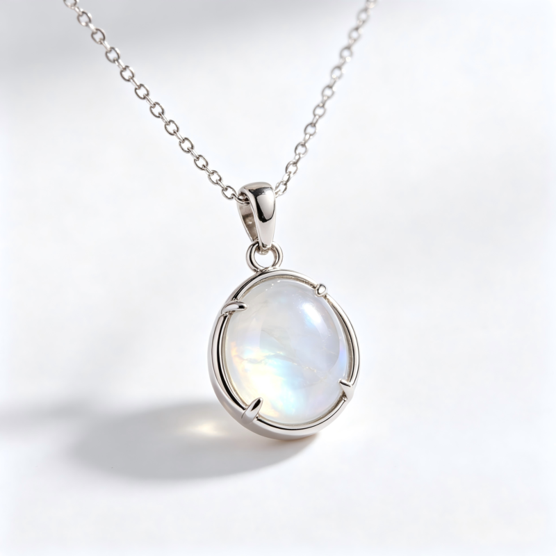 Moonstone S925 Silver Ring 4